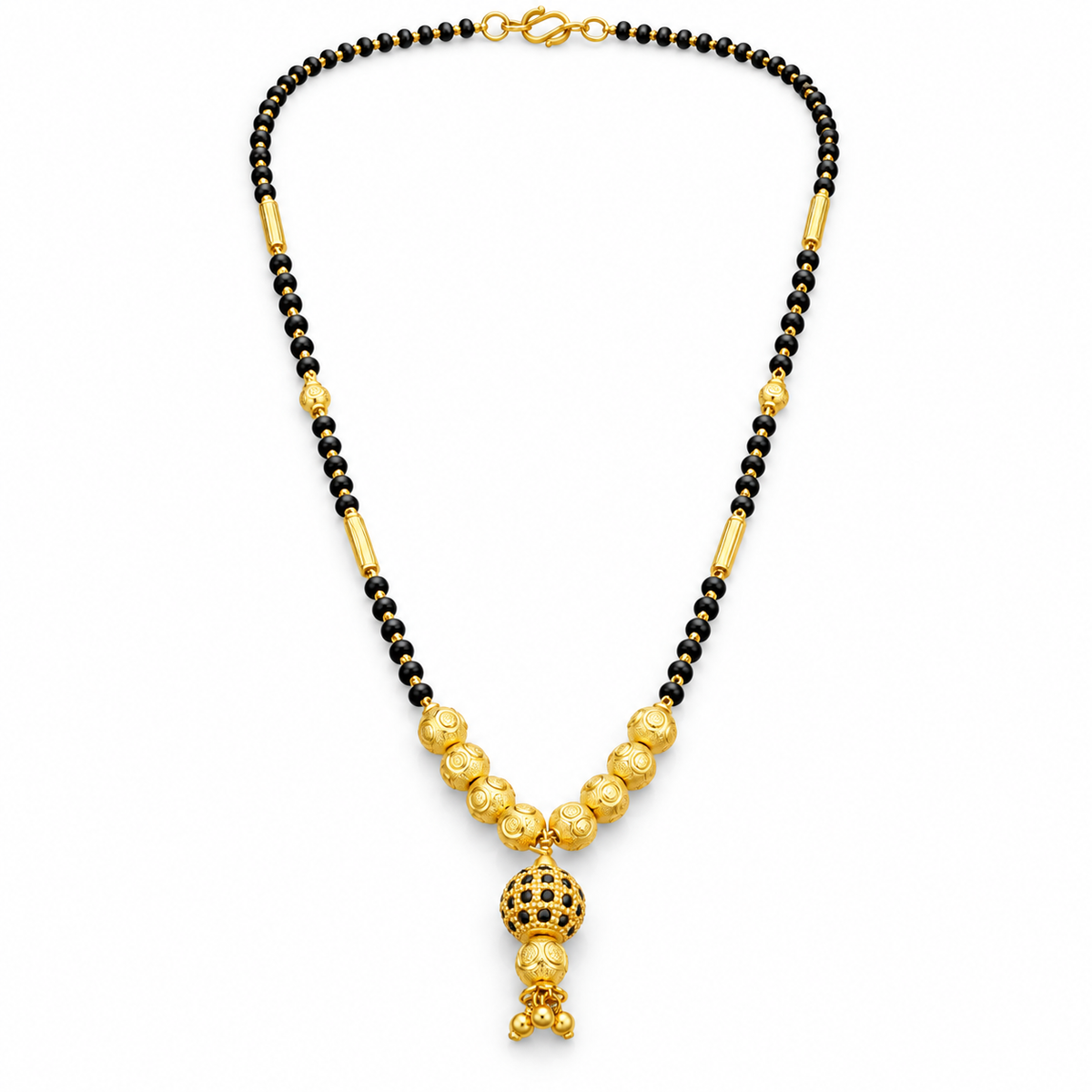 Jivaanik Traditional Black Beads Mangalsutra