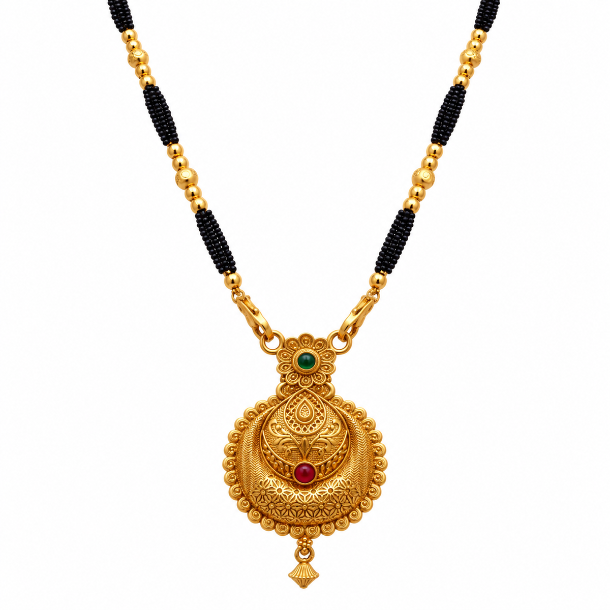 Jivaanik Rajsi Antique Mangalsutra Set